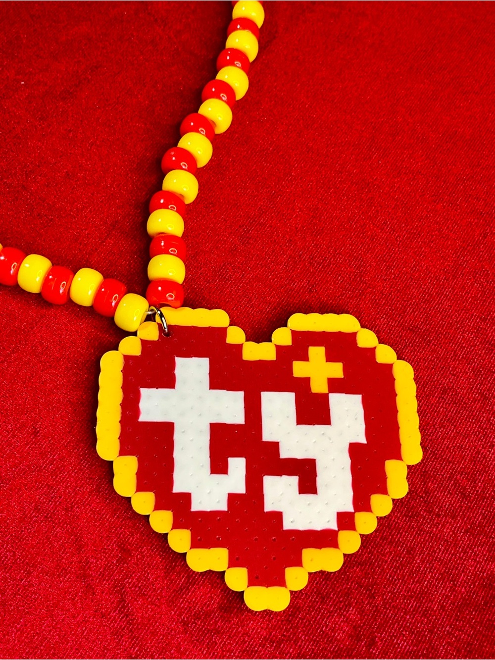 Ty Beanie Babies Perler Necklace